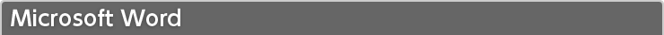 Microsoft Word